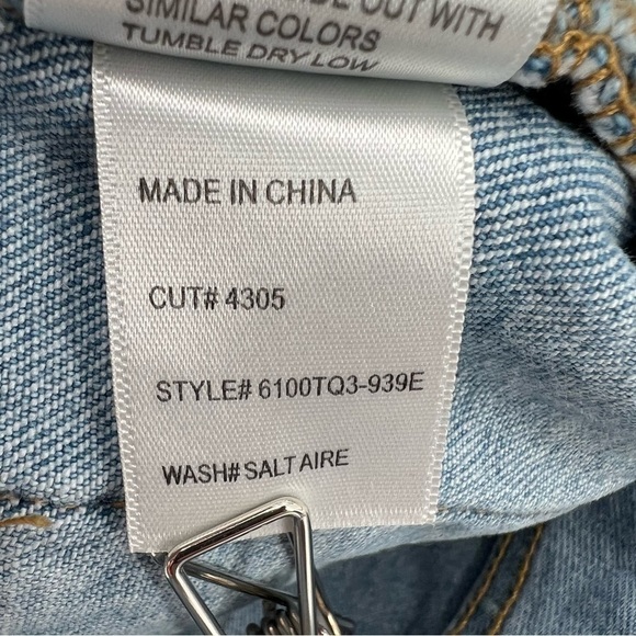 NWT Articles Of Society High Rise Cut Off Denim Jean Shorts Size 28 Women’s - Picture 7 of 9